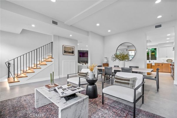 Dining room, Interior, Living room, Recessed Lighting