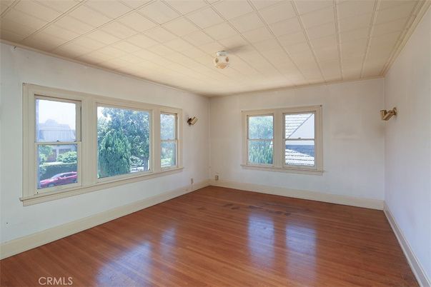 Empty room, Interior, Wood Texture Flooring