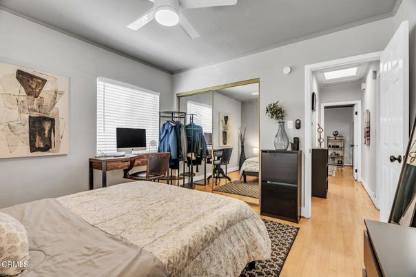 Bedroom, Home Office, Interior, Wood Texture Flooring