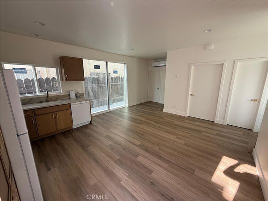 Empty room, Interior, Kitchen, Wood Texture Flooring