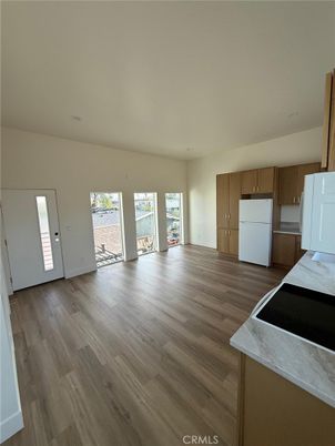 Empty room, Interior, Kitchen, Wood Texture Flooring