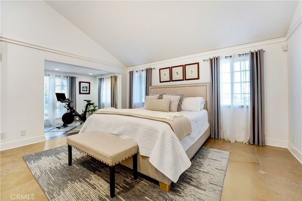 Bedroom, Fitness Equipment, Interior, Recessed Lighting