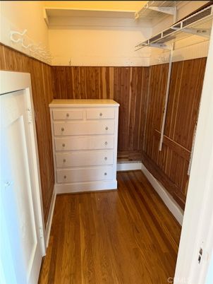 Interior, Walk-in Closets, Wood Texture Flooring, Wooden Walls