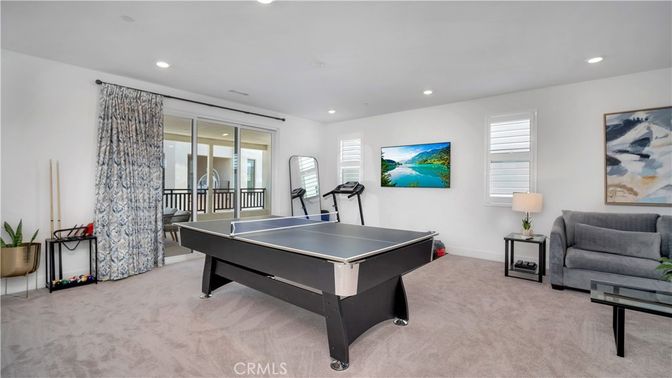 Fitness Equipment, Game Room, Interior, Recessed Lighting