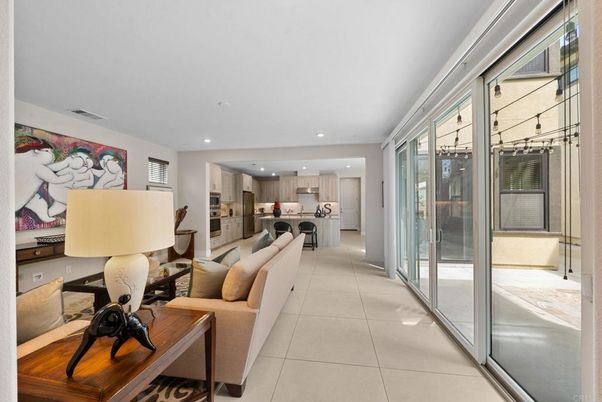 Interior, Kitchen, Living room, Recessed Lighting