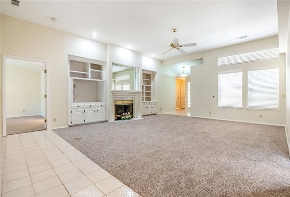 Empty room, Fireplace, Interior, Recessed Lighting