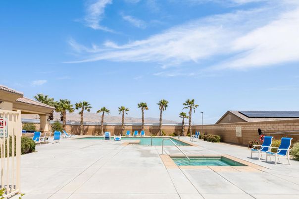 Exterior, Pool, Solar Panels