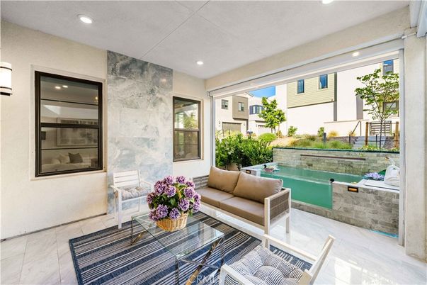 Interior, Living room, Marble, Recessed Lighting