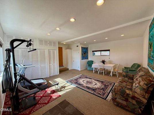 Dining room, Fitness Equipment, Interior, Recessed Lighting