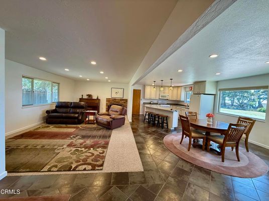 Dining room, Interior, Kitchen, Living room, Pendant Lights, Recessed Lighting