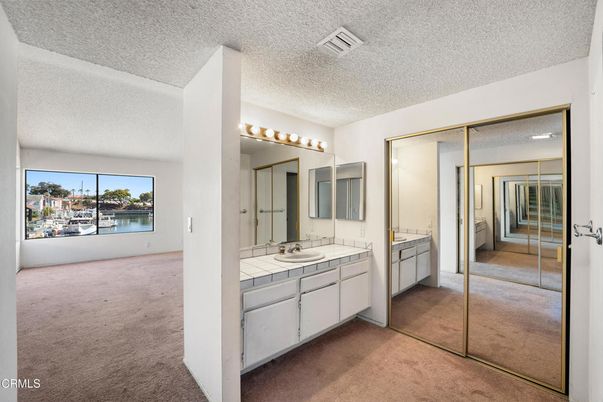 Bathroom, Glass Shower, Interior, Tile Countertops