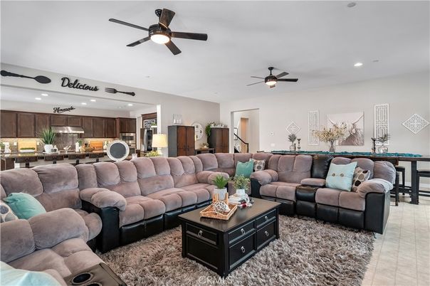Interior, Kitchen, Living room, Recessed Lighting, Stainless Steel Appliances