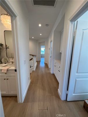 Bathroom, Interior, Recessed Lighting, Wood Texture Flooring