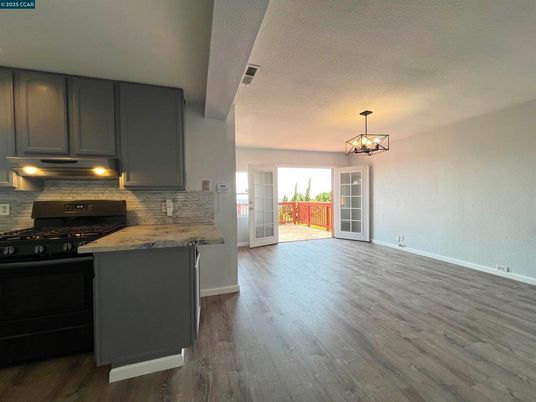 Chandelier, Interior, Kitchen, Wood Texture Flooring