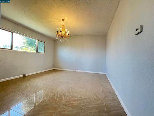 Chandelier, Empty room, Interior