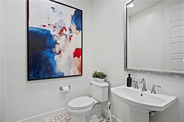 Bathroom, Interior, Recessed Lighting