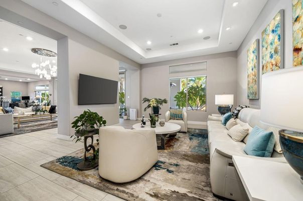 Interior, Living room, Pendant Lights, Recessed Lighting