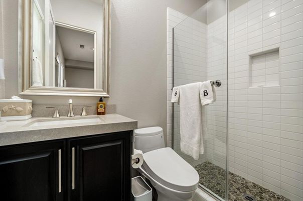 Bathroom, Glass Shower, Interior