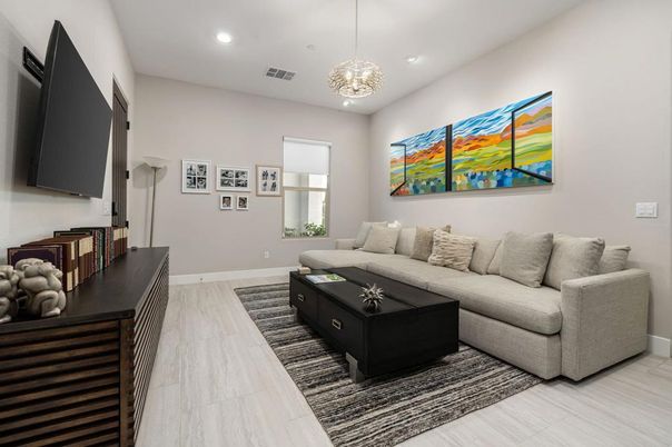 Interior, Living room, Pendant Lights, Recessed Lighting