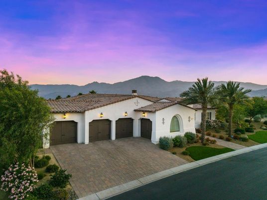 Attached, Exterior, Facade, Spanish Mediterranean