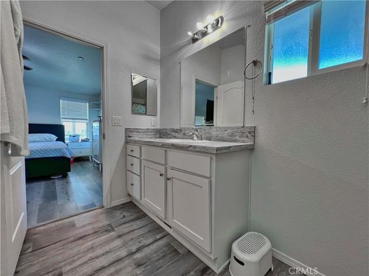 Bathroom, Bedroom, Dual Sink Vanities, Interior, Wood Texture Flooring