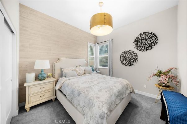 Bedroom, Interior, Pendant Lights