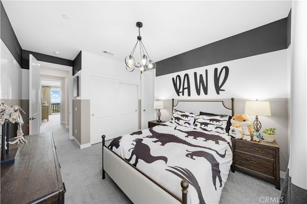 Bedroom, Interior, Pendant Lights