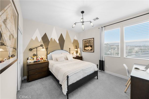 Bedroom, Interior, Pendant Lights, Water