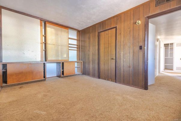 Empty room, Interior, Wooden Walls