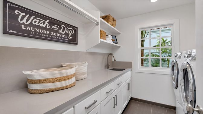 Interior, Recessed Lighting, Washer