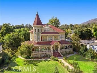 Backyard, Exterior, Facade, Solar Panels, Queen Anne Victorian