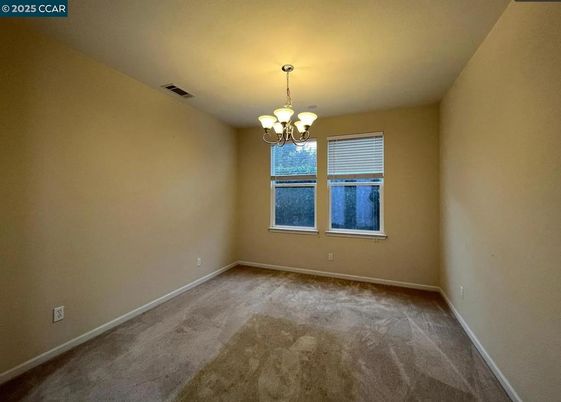 Chandelier, Empty room, Interior