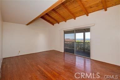 Empty room, Interior, Wooden Beams, Wooden Ceilings, Wood Texture Flooring