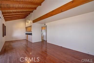 Empty room, Interior, Wooden Beams, Wooden Ceilings, Wood Texture Flooring