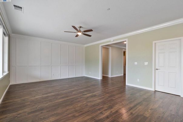 Empty room, Interior, Wood Texture Flooring