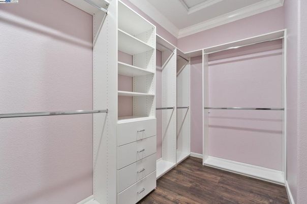 Interior, Walk-in Closets, Wood Texture Flooring