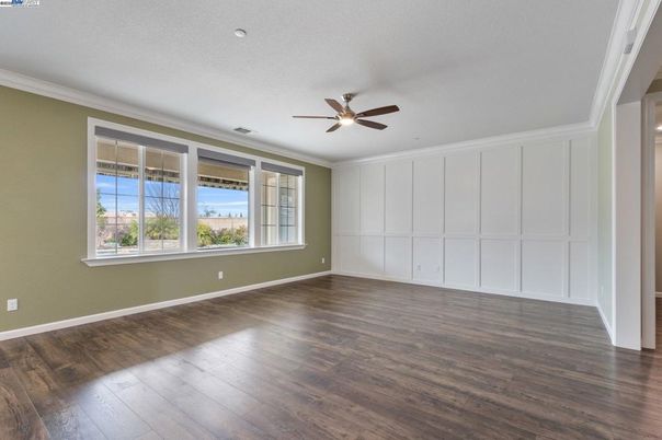 Empty room, Interior, Wood Texture Flooring