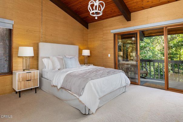 Bedroom, Interior, Wooden Beams, Wooden Ceilings, Wooden Walls