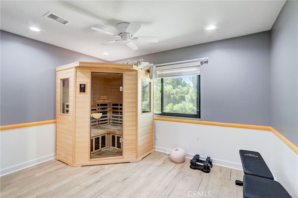 Interior, Recessed Lighting, Sauna Room