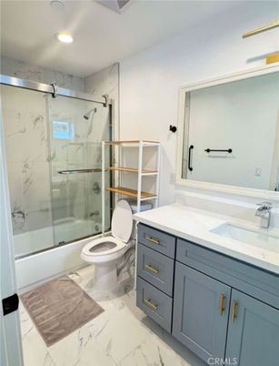 Bathroom, Glass Shower, Interior, Marble, Marble Walls, Recessed Lighting