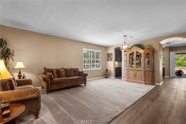 Interior, Living room, Pendant Lights, Wood Texture Flooring