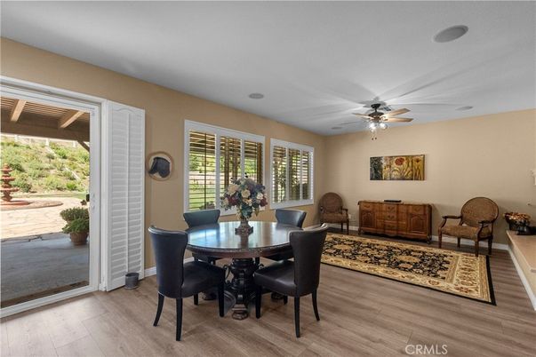 Dining room, Interior, Wood Texture Flooring