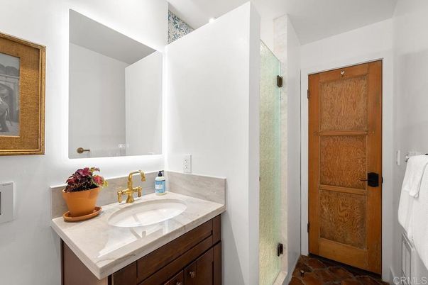 Bathroom, Glass Shower, Interior