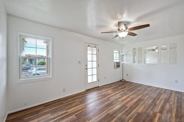 Empty room, Interior, Wood Texture Flooring