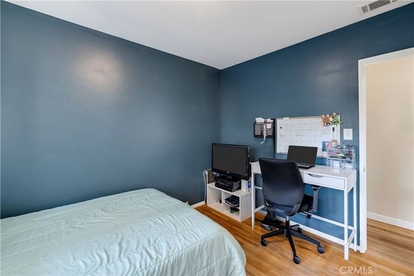 Bedroom, Home Office, Interior, Wood Texture Flooring