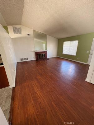 Empty room, Interior, Wood Texture Flooring