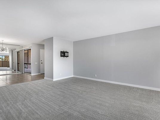 Chandelier, Empty room, Interior