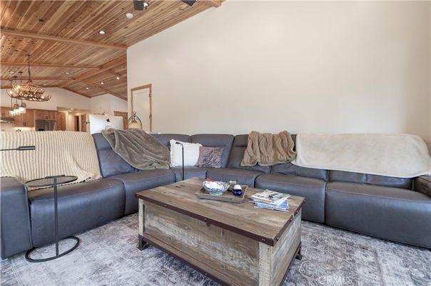 Chandelier, Interior, Living room, Pendant Lights, Recessed Lighting, Wooden Ceilings