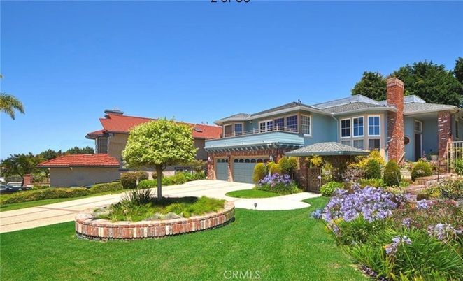 Attached, Backyard, Exterior, Facade, Mediterranean