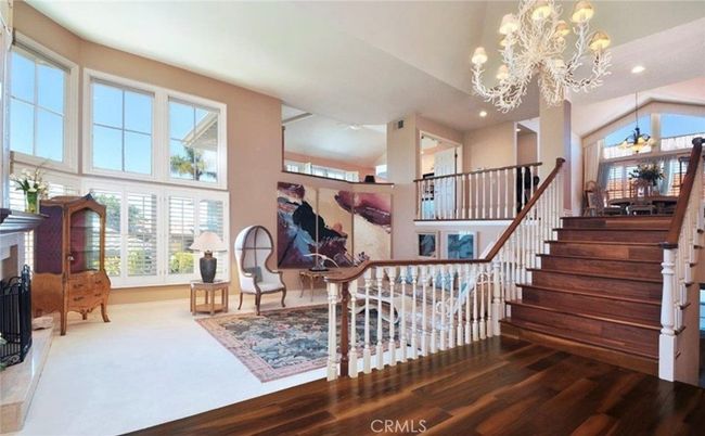 Chandelier, Interior, Recessed Lighting, Wood Texture Flooring